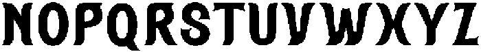 SFC Solanora Bold ttf (700) Font LOWERCASE