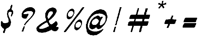 SFC South Baron Regular otf (400) Font OTHER CHARS