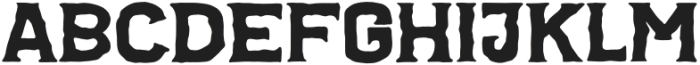 SFC Unionsign Regular otf (400) Font UPPERCASE