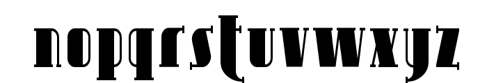 SF Avondale Cond Font LOWERCASE