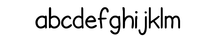 SF Cartoonist Hand Font LOWERCASE