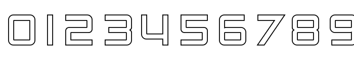 SF Chaerilidae Outline Font OTHER CHARS