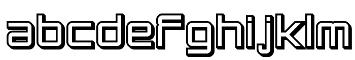 SF Chromium 24 Bold Font LOWERCASE