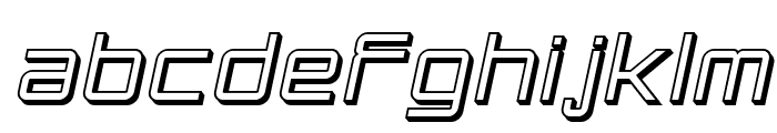 SF Chromium 24 Oblique Font LOWERCASE