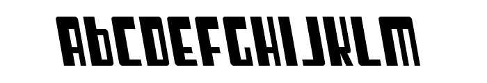 SF Cosmic Age Condensed Oblique Font LOWERCASE