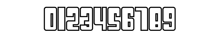 SF Cosmic Age Outline Font OTHER CHARS