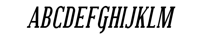 SF Covington Cond Bold Italic Font UPPERCASE