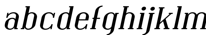 SF Covington Exp Italic Font LOWERCASE