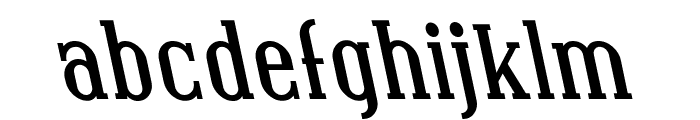 SF Covington Rev Bold Italic Font LOWERCASE