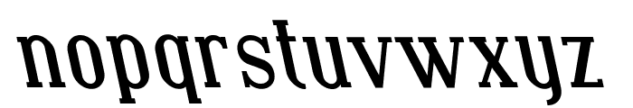 SF Covington Rev Bold Italic Font LOWERCASE