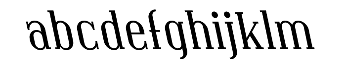 SF Covington Rev Italic Font LOWERCASE