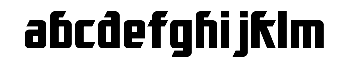 SF Electrotome Bold Font LOWERCASE