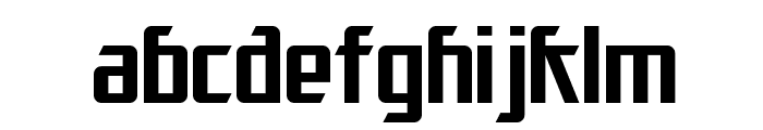 SF Electrotome Font LOWERCASE