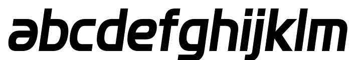 SF Fourche Bold Italic Font LOWERCASE