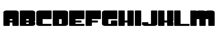 SF Groove Machine ExtUpright Bold Font LOWERCASE