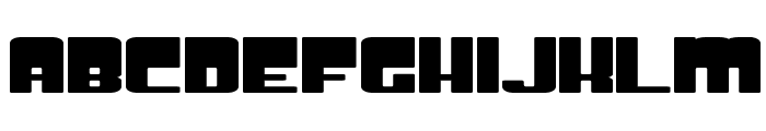 SF Groove Machine ExtUpright Font LOWERCASE