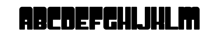 SF Groove Machine Upright Bold Font LOWERCASE
