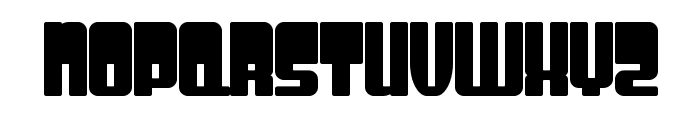 SF Groove Machine Upright Bold Font LOWERCASE
