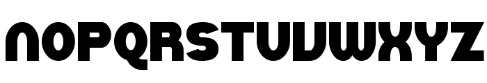 SF Juggernaut Condensed Bold Font LOWERCASE