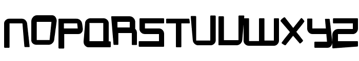 SF Outer Limits DistUpright Font LOWERCASE