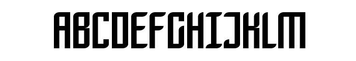 SF Piezolectric Font UPPERCASE