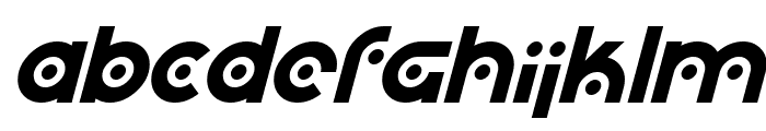 SF Planetary Orbiter Italic Font LOWERCASE
