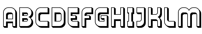 SF Plasmatica Shaded Font UPPERCASE