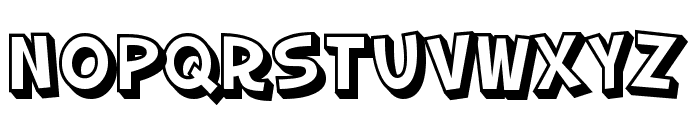 SF Slapstick Comic Shaded Font LOWERCASE