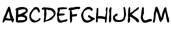 SF Toontime Blotch Font LOWERCASE