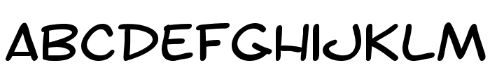 SF Toontime Extended Font LOWERCASE