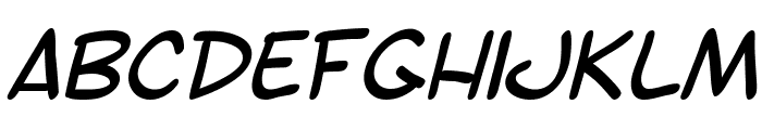 SF Toontime Italic Font LOWERCASE