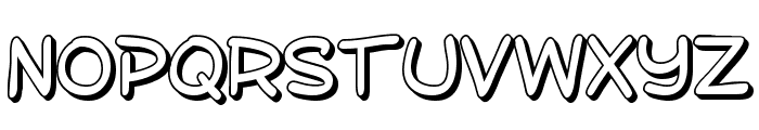 SF Toontime Shaded Font UPPERCASE
