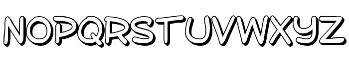 SF Toontime Shaded Font LOWERCASE