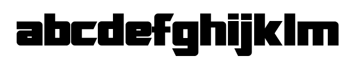 SF TransRobotics Bold Font LOWERCASE