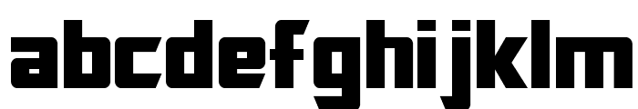 SF TransRobotics Condensed Font LOWERCASE