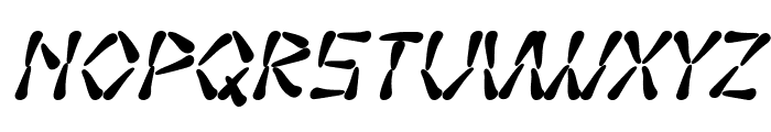SF Wasabi Bold Italic Font LOWERCASE