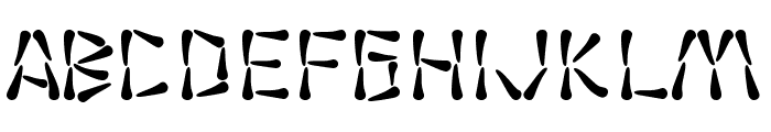 SF Wasabi Font LOWERCASE