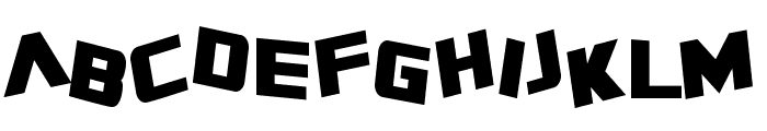 SF Zero Gravity Condensed Bold Font LOWERCASE