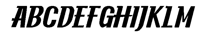 SFC Eastrobe Demo Font UPPERCASE