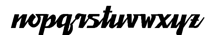 SFC Eastrobe Demo Font LOWERCASE