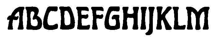 SFC Sunwave Demo Trial Font UPPERCASE