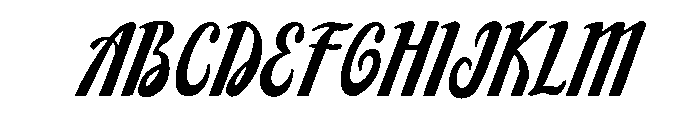 SFC West Paras Font UPPERCASE
