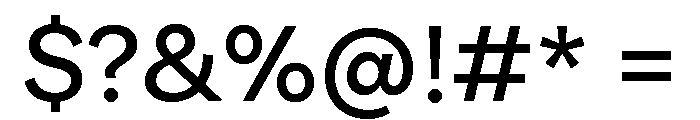 SFT Ritam Sans TRIAL Variable Medium Font OTHER CHARS