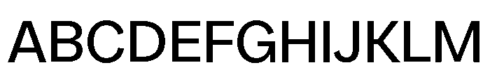 SFT Ritam Sans TRIAL Variable Medium Font UPPERCASE