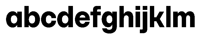 SFT Schrifted Sans TRIAL Bold Comp FONT