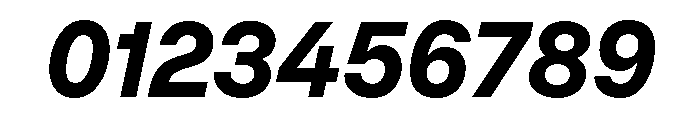SFT Schrifted Sans TRIAL Bold It Comp Font OTHER CHARS