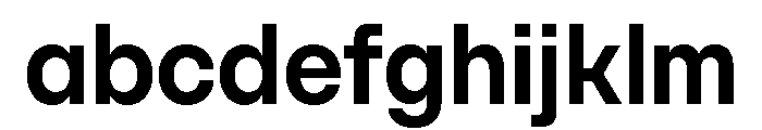 SFT Schrifted Sans TRIAL DemiBold Comp FONT