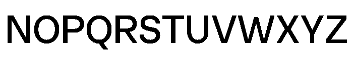 SFT Schrifted Sans TRIAL Medium Comp Font UPPERCASE