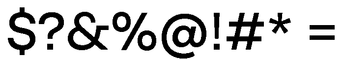 SFT Schrifted Sans TRIAL Var Var Font OTHER CHARS