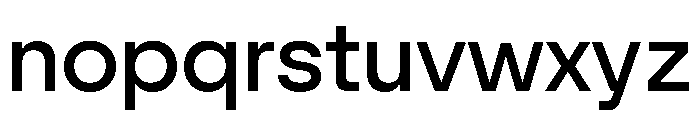 SFT Schrifted Sans TRIAL Var Var Font LOWERCASE